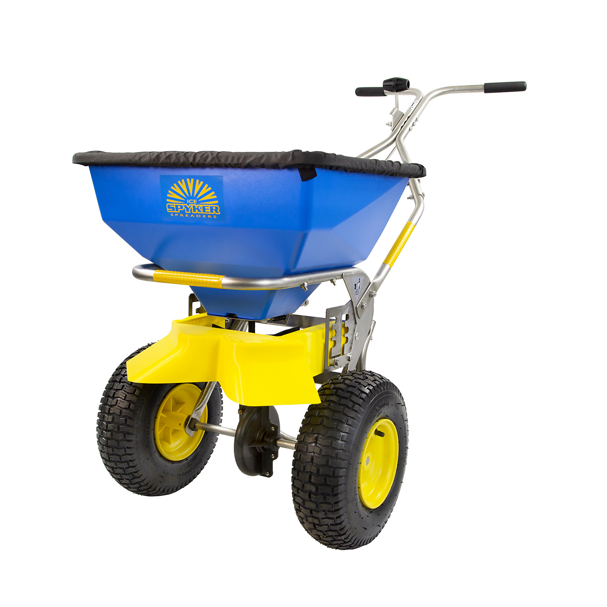 Spyker, 50 Lbs. Ice Melt Winter Spreader, Load Capacity 50 lb, Max. Spread Width 12 ft, Model# SPY50L-2S